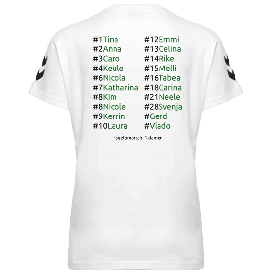 Ireen Alshut - T-Shirt für Sportverein hsg
