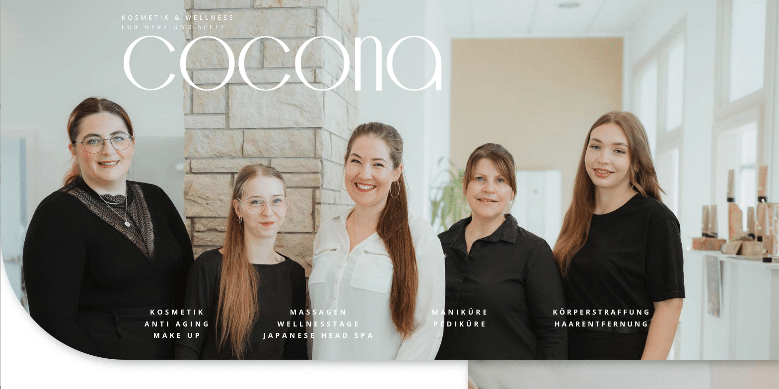 Ansicht website von Ireen Alshut gestaltet