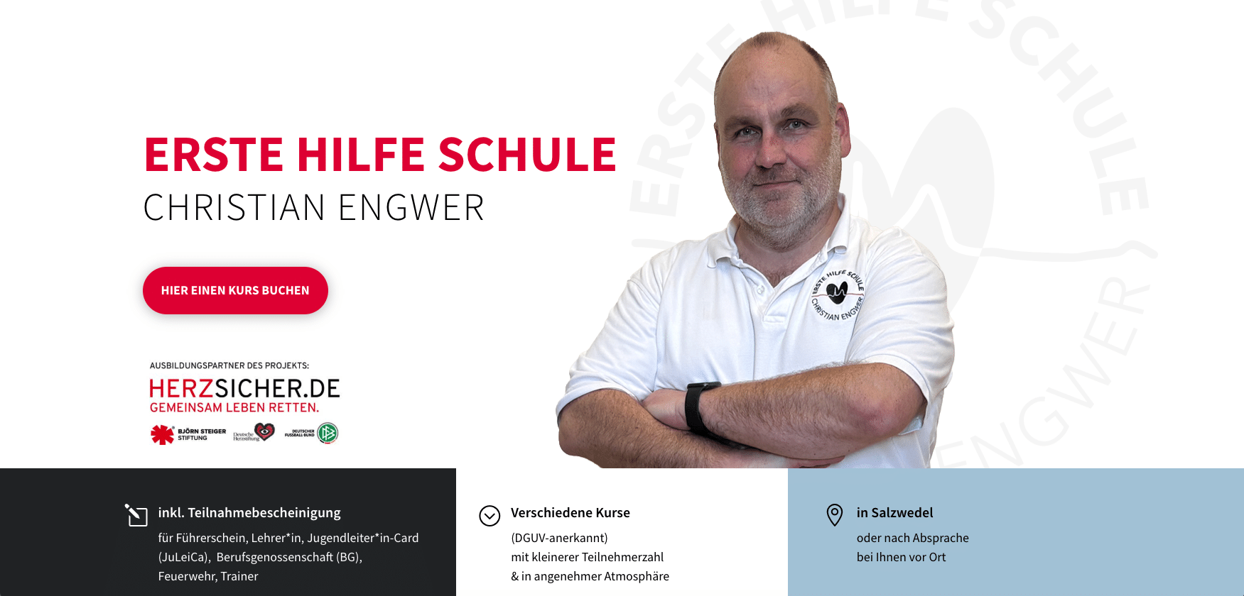 Ansicht website von Ireen Alshut gestaltet